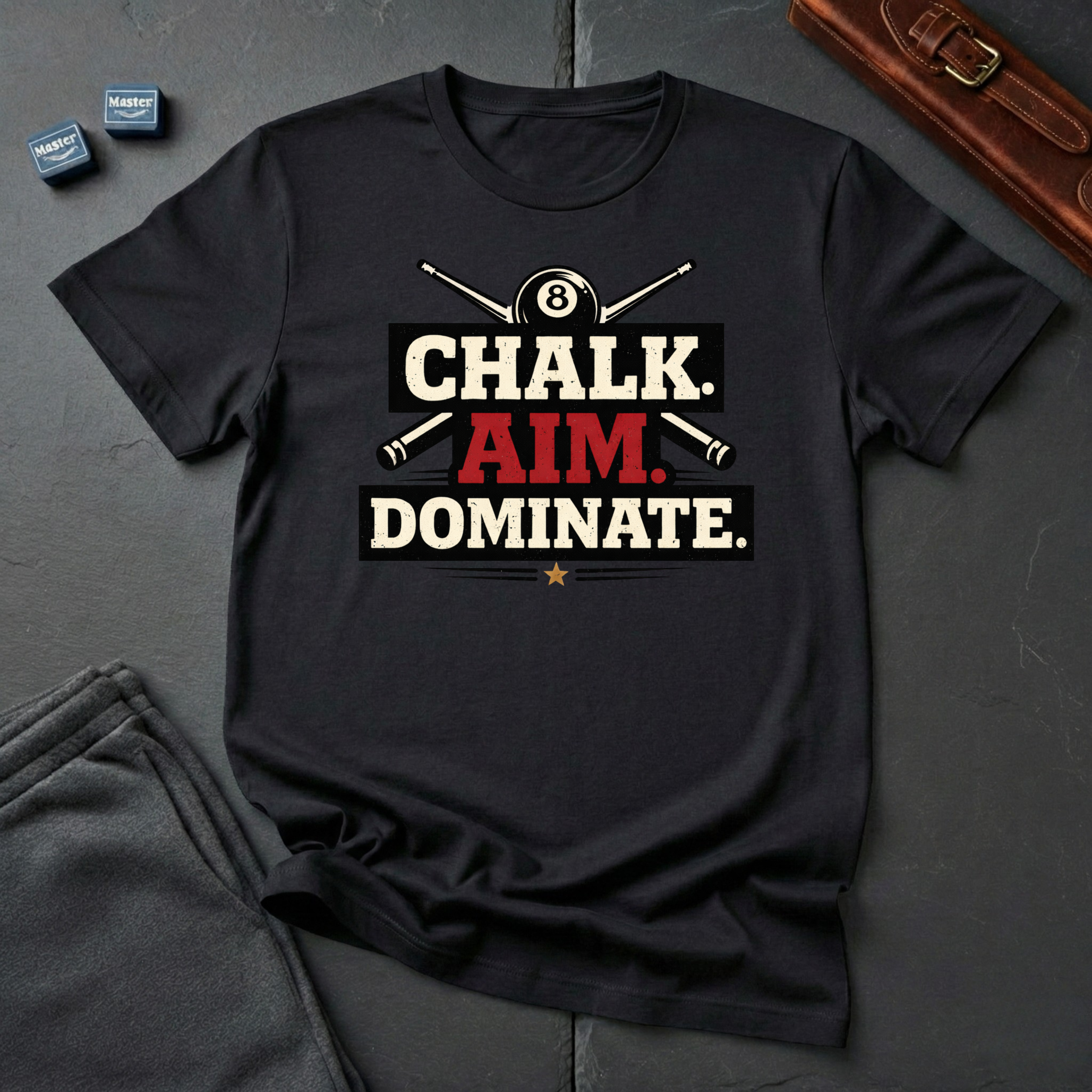 Chalk aim dominate T-Shirt
