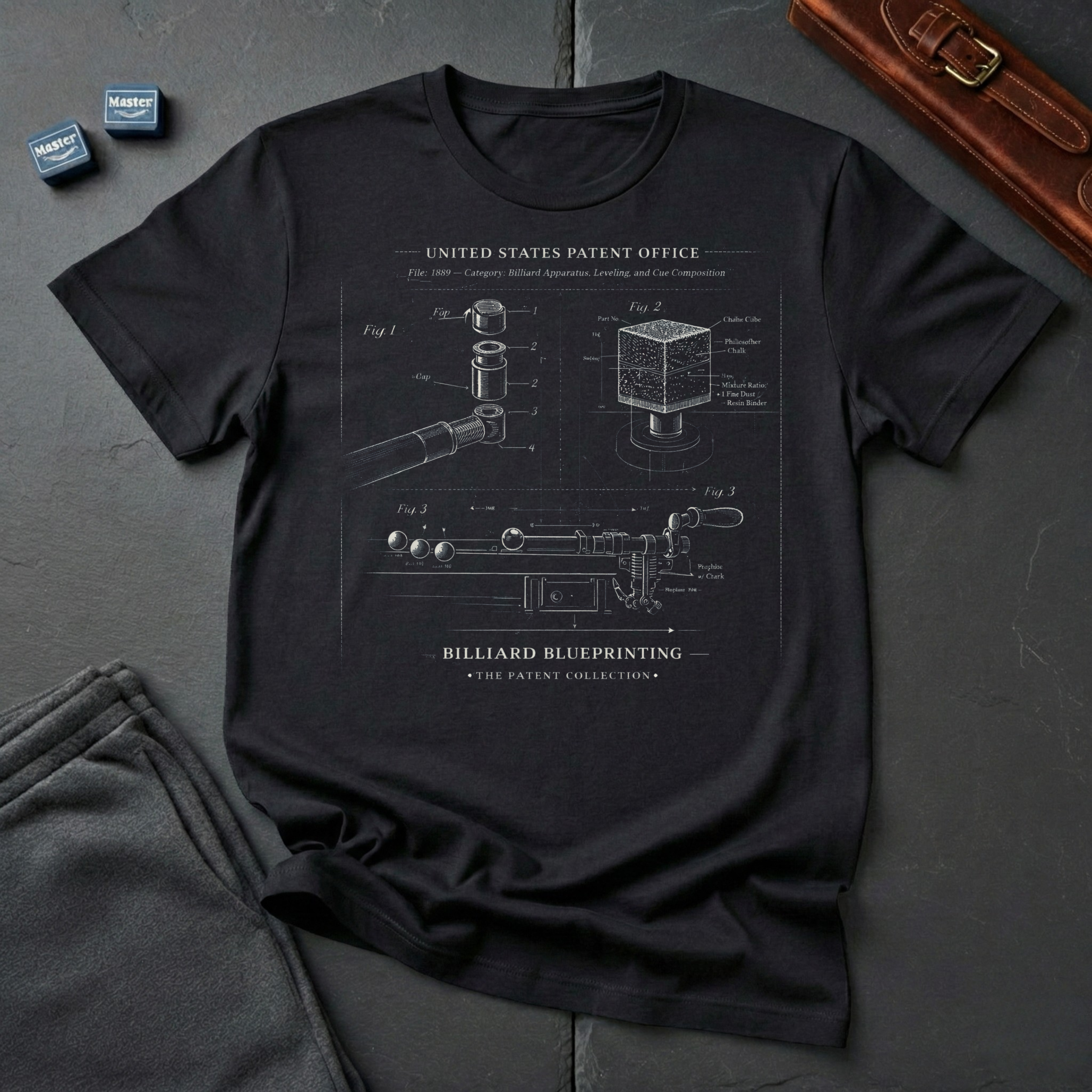billiard blueprinting T-Shirt