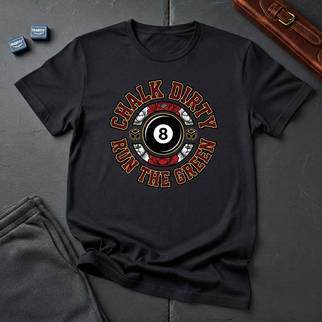 Run the green T-shirt