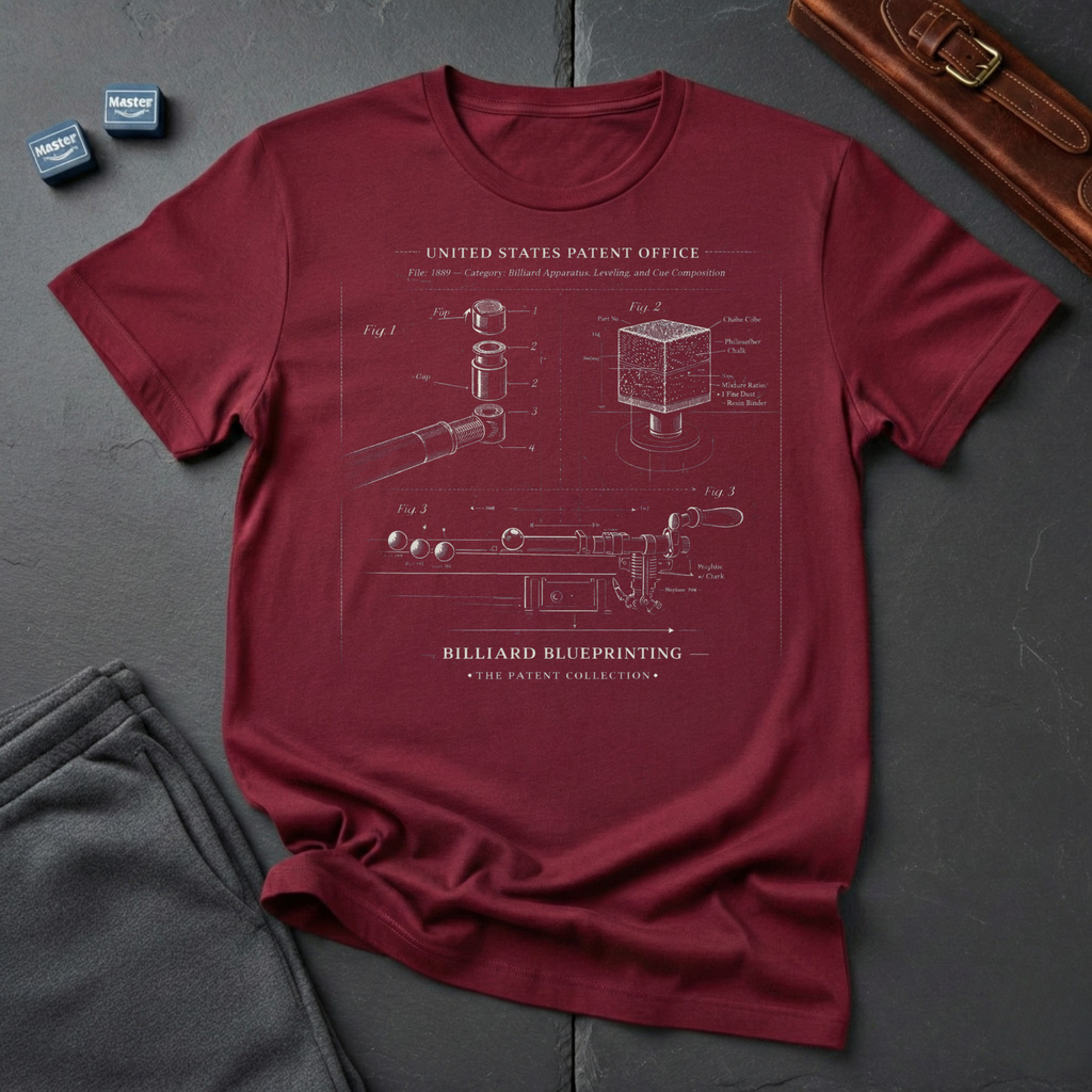 billiard blueprinting T-Shirt