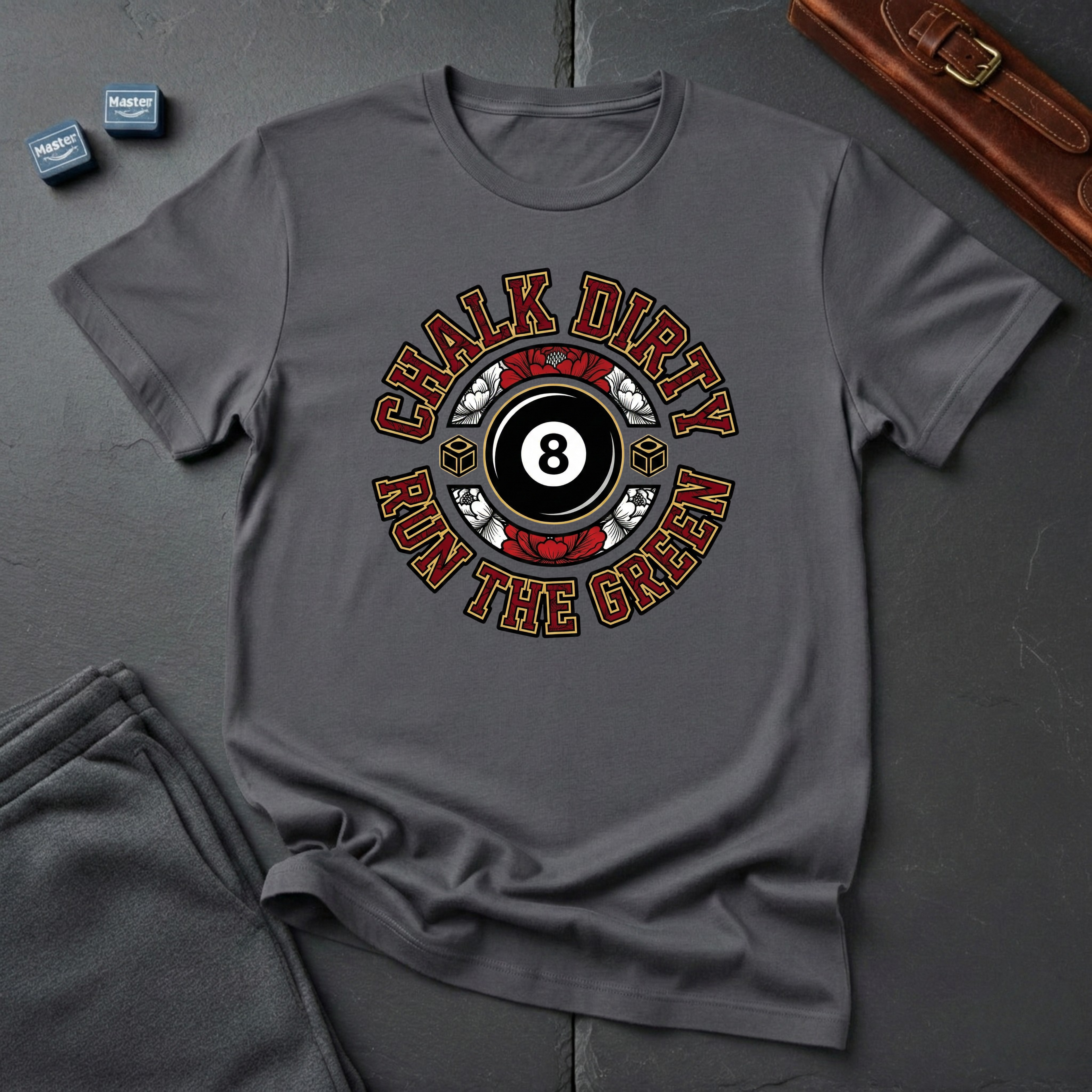 Run the green T-shirt