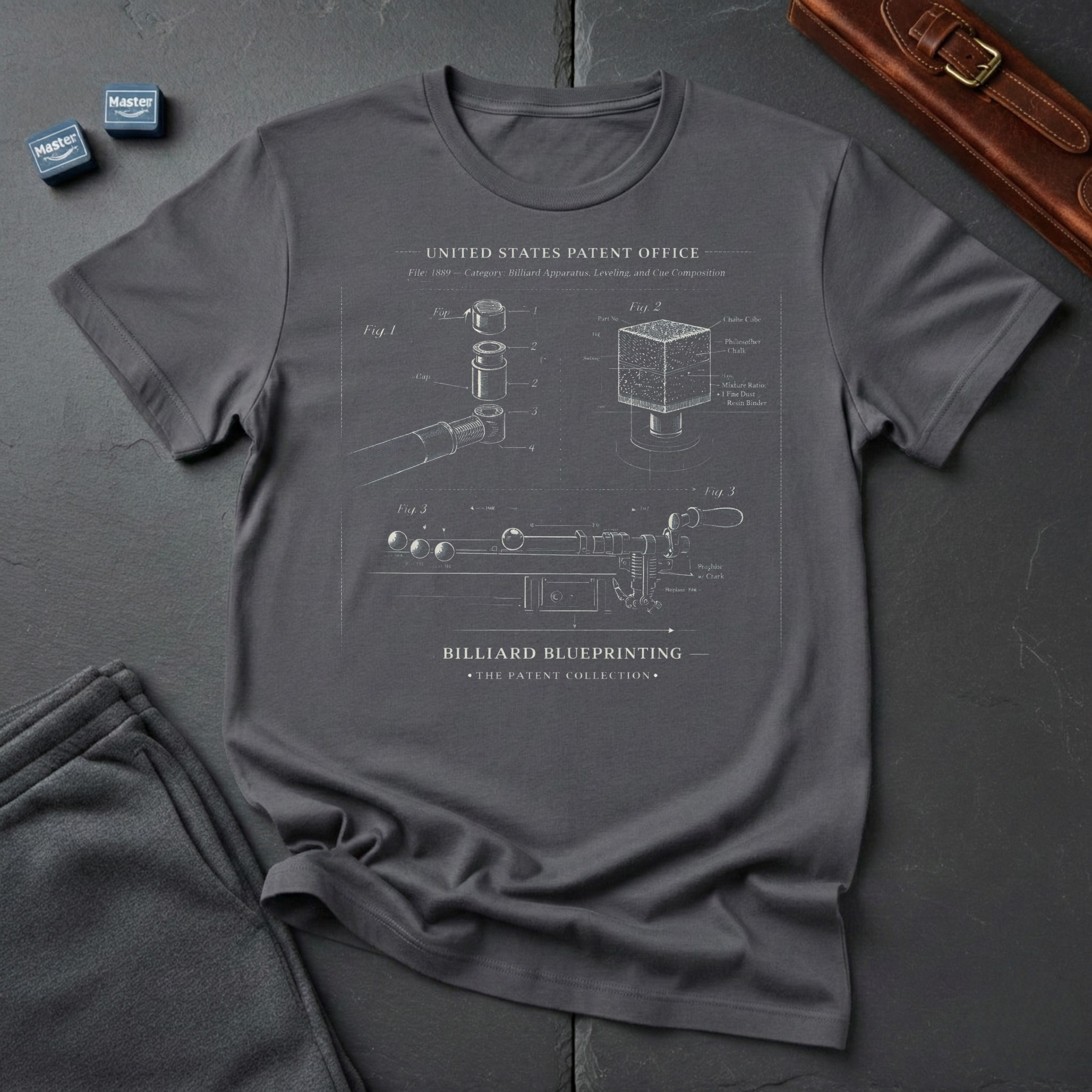 billiard blueprinting T-Shirt
