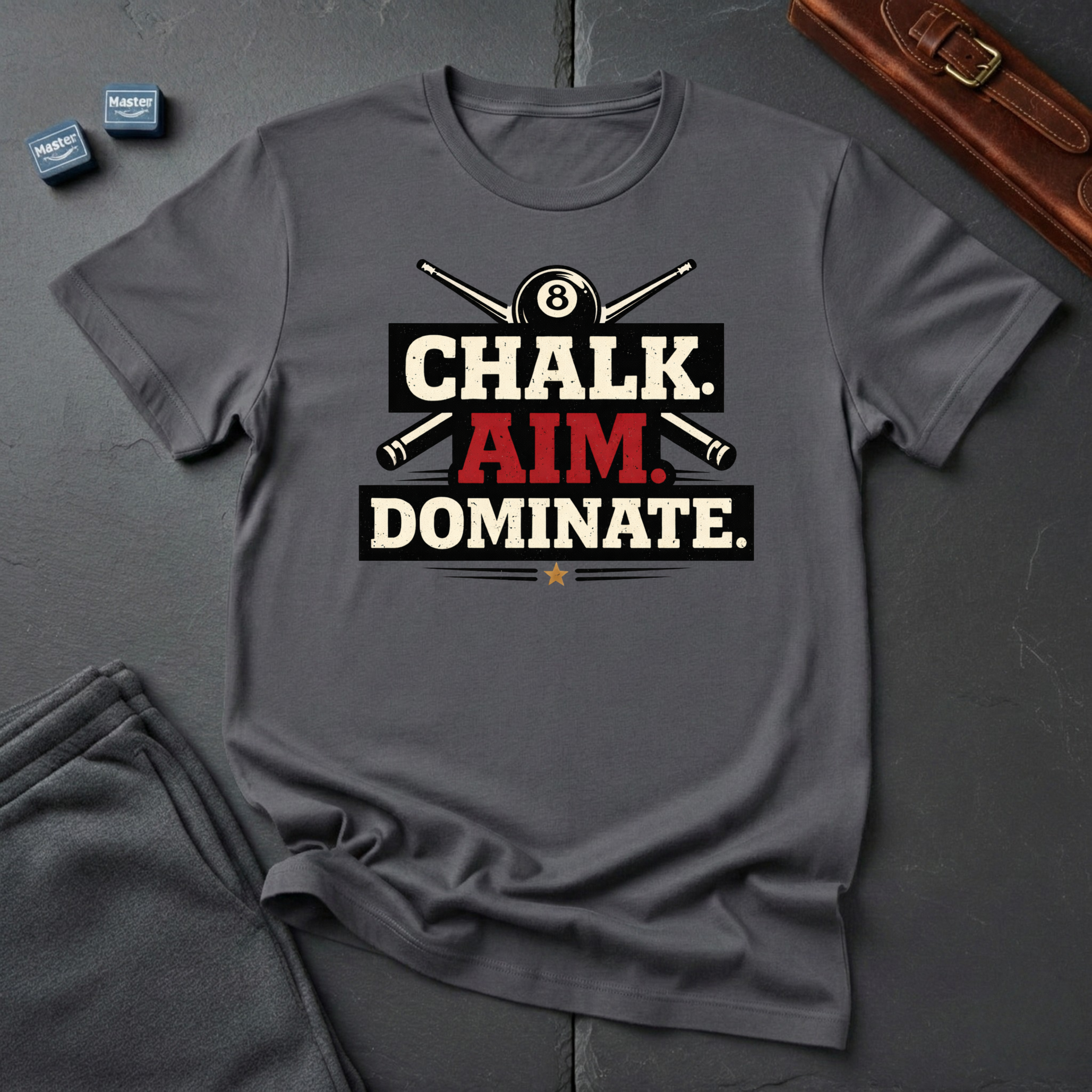 Chalk aim dominate T-Shirt