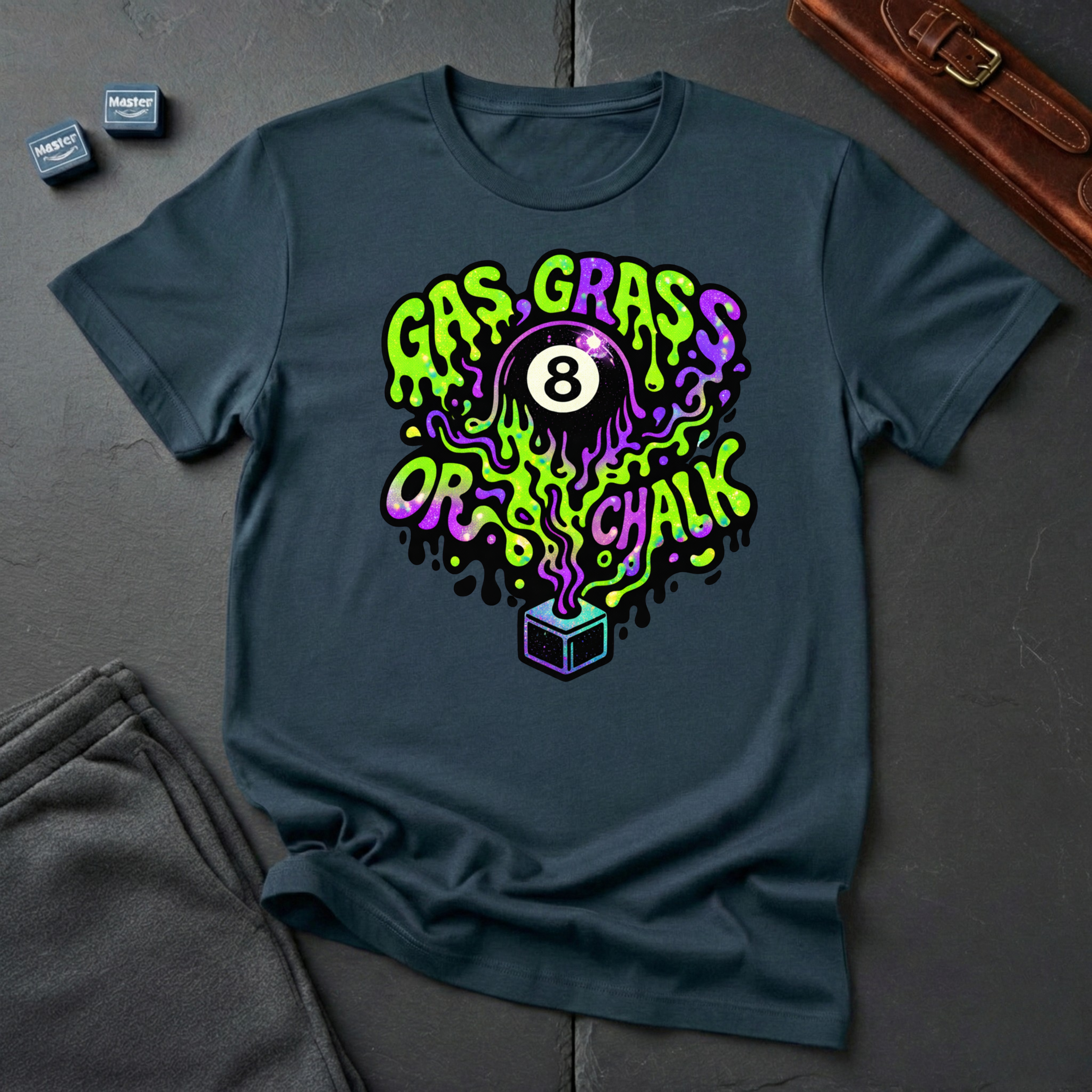 Glossy green T-Shirt