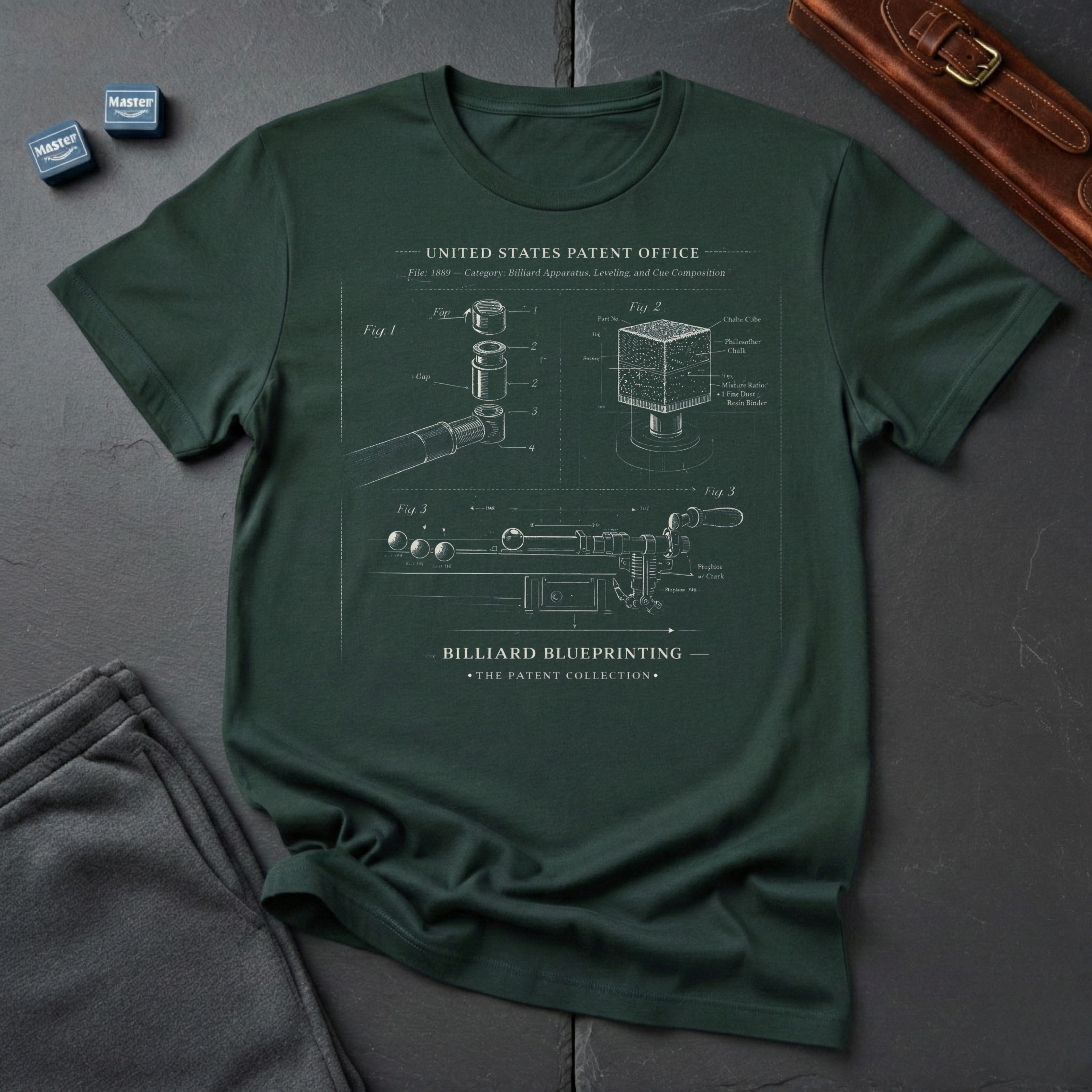 billiard blueprinting T-Shirt