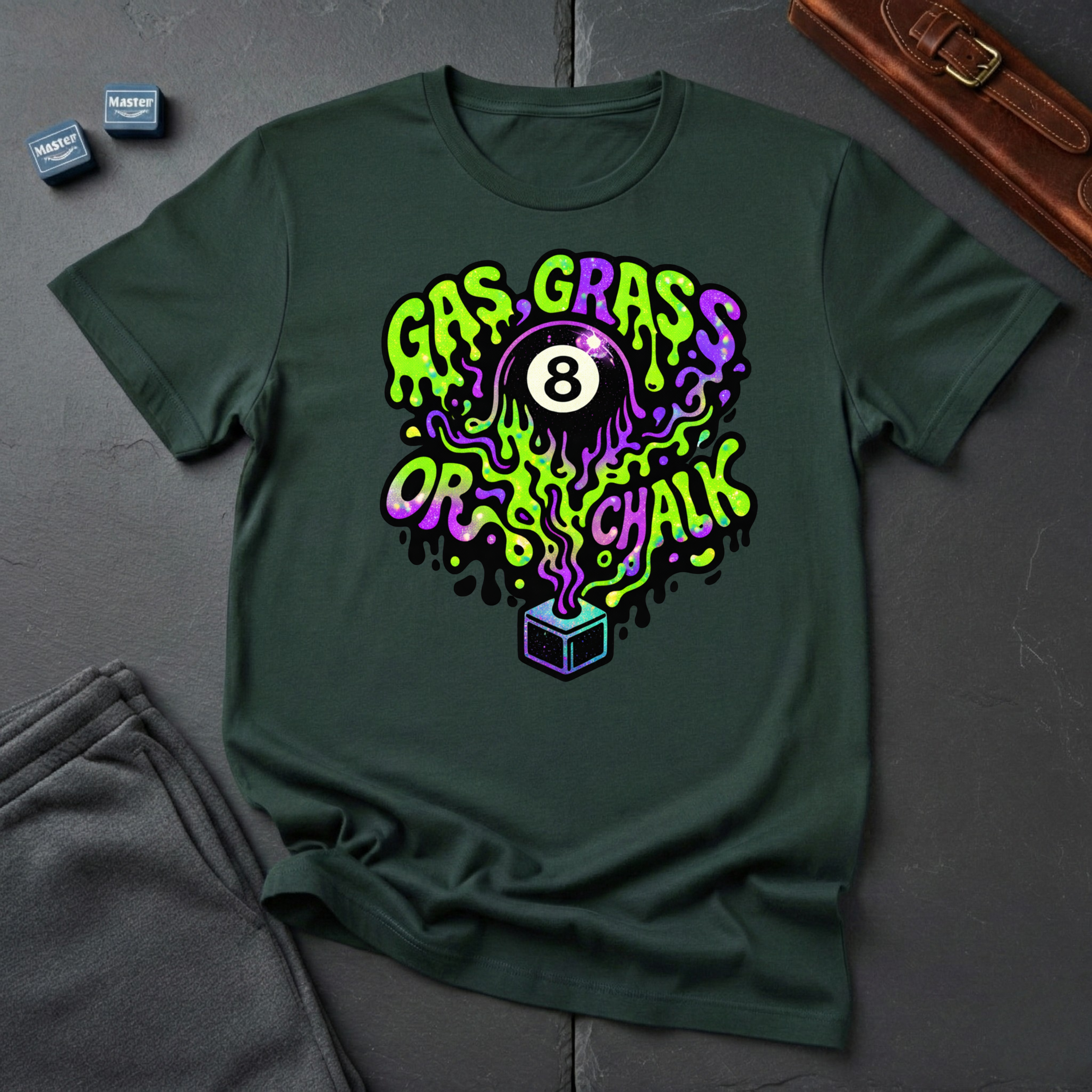 Glossy green T-Shirt