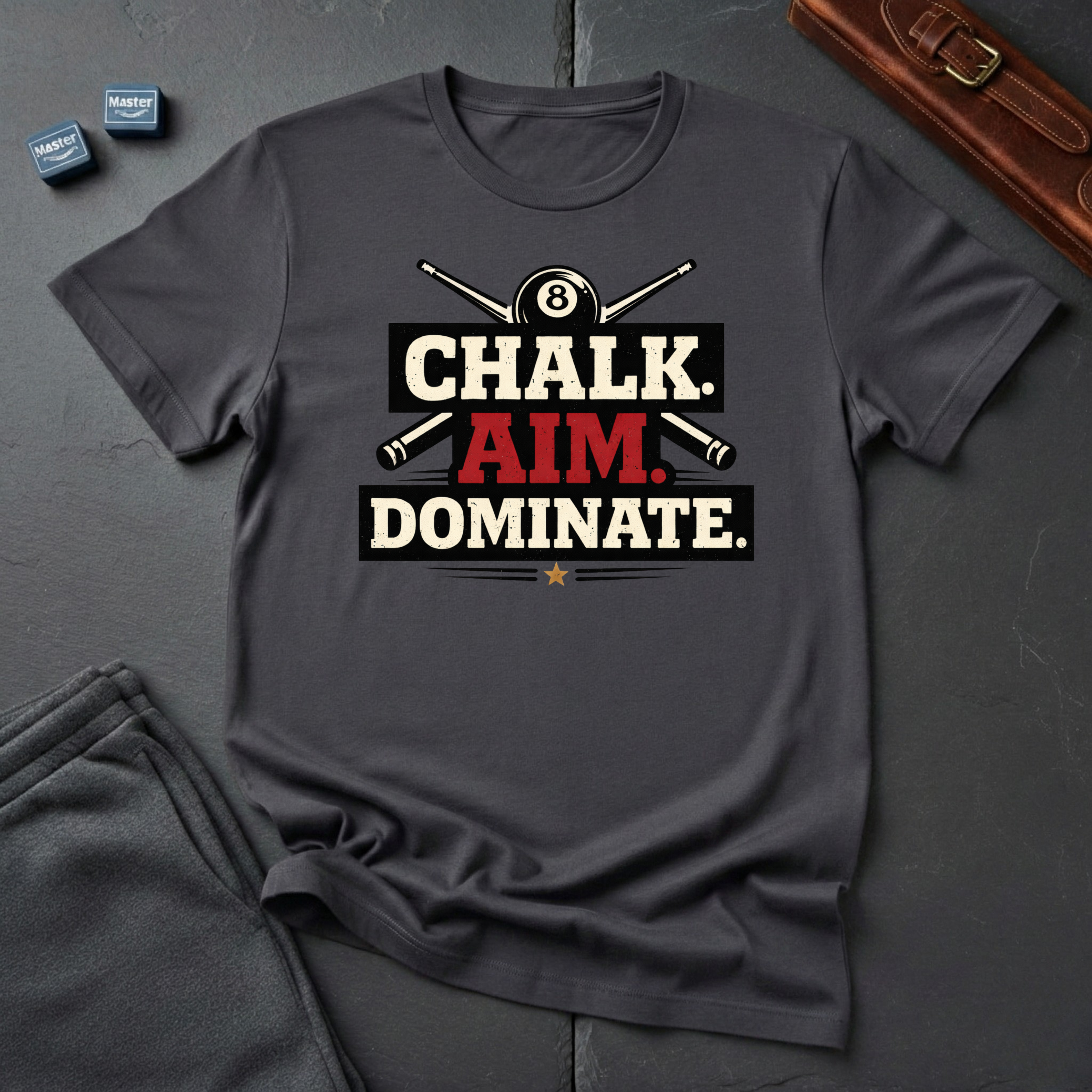Chalk aim dominate T-Shirt