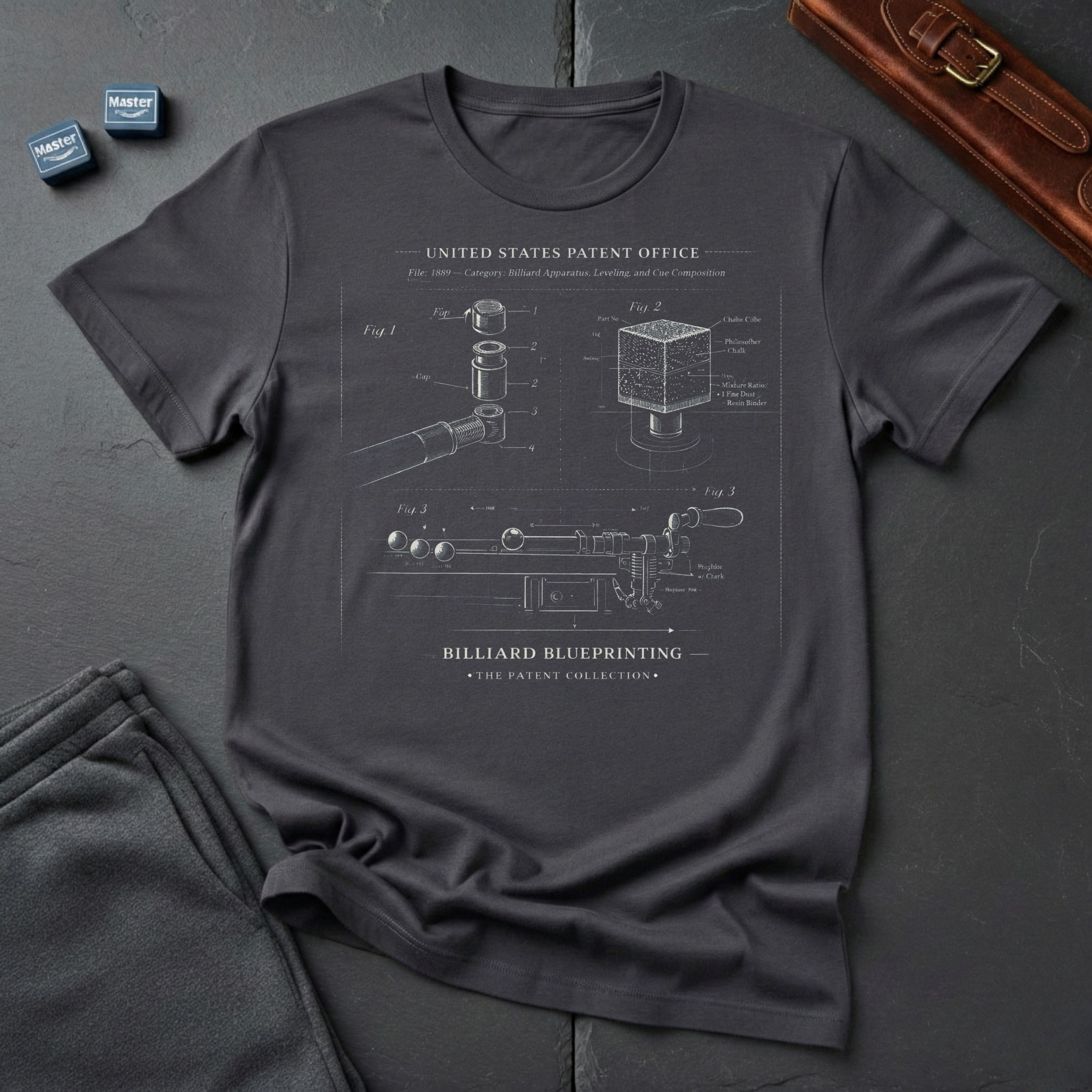 billiard blueprinting T-Shirt