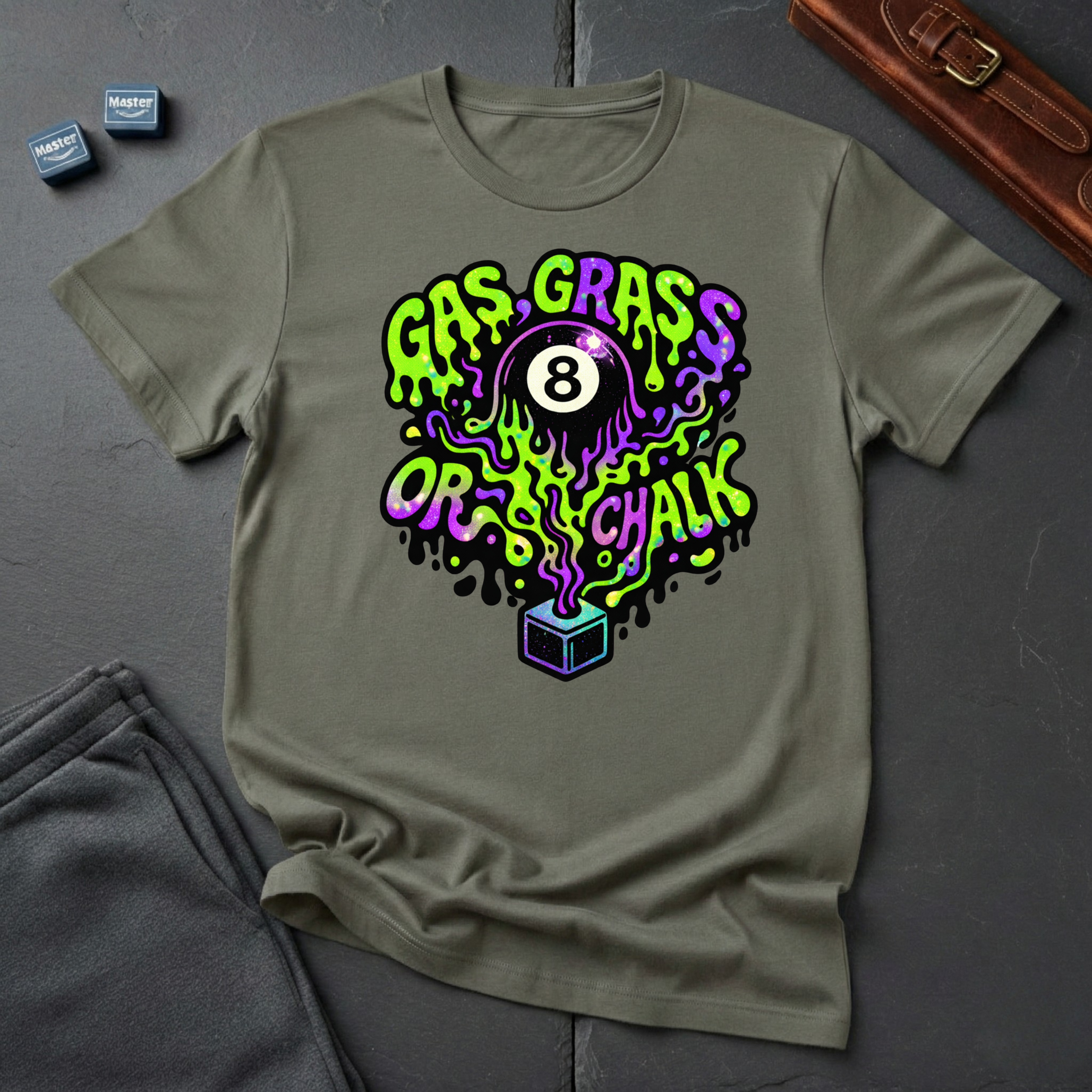 Glossy green T-Shirt