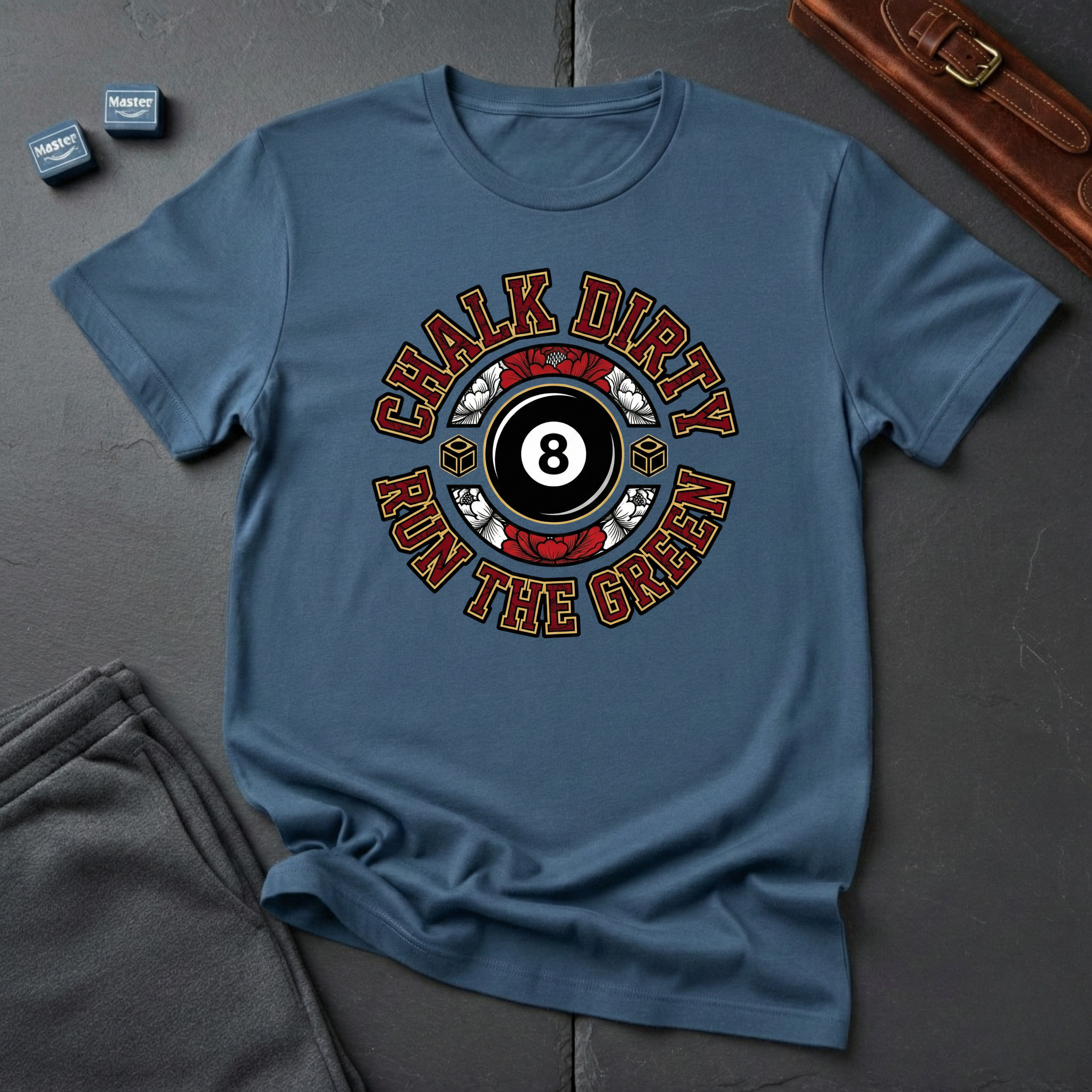 Run the green T-shirt