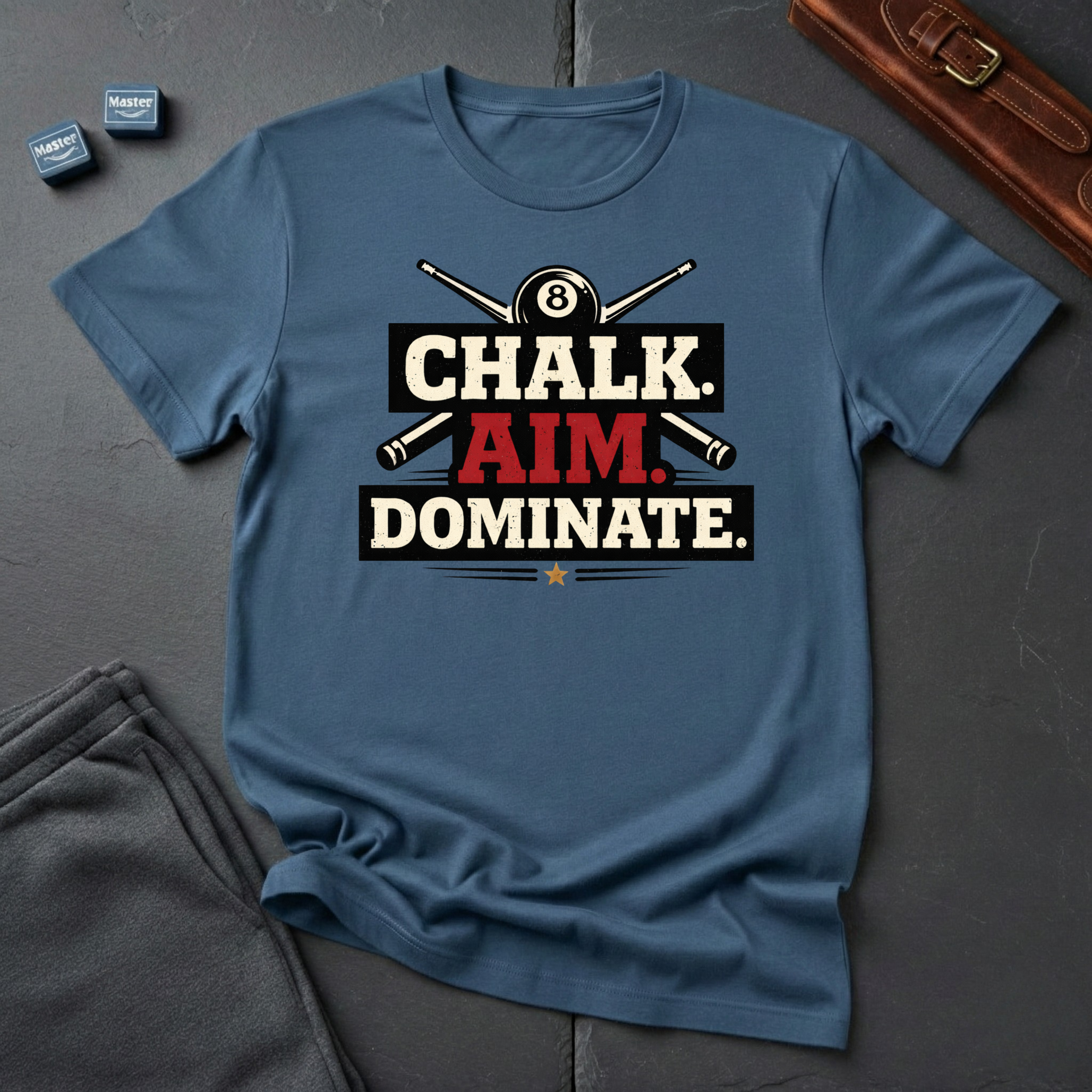 Chalk aim dominate T-Shirt