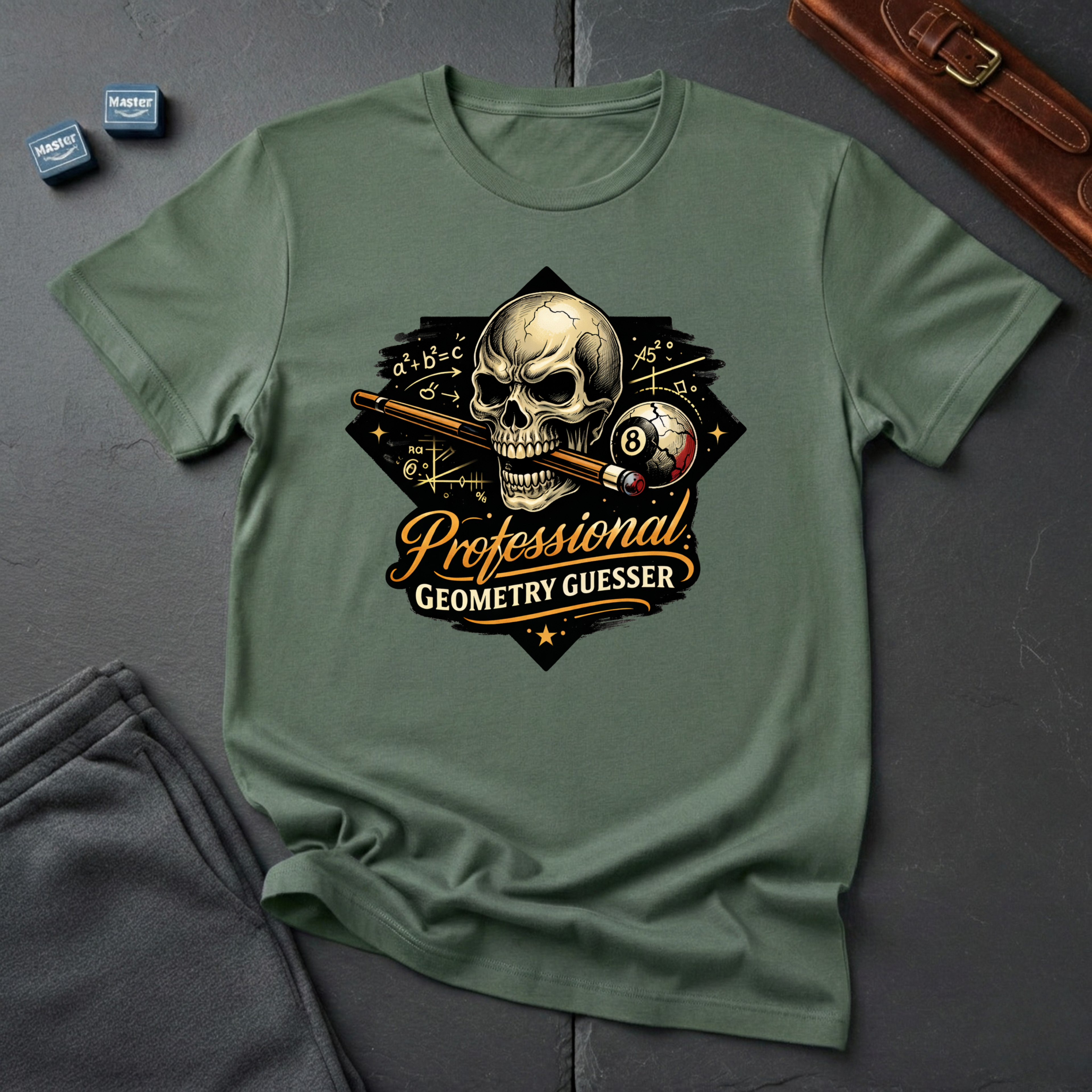 Professional geometry guesser T-shirt