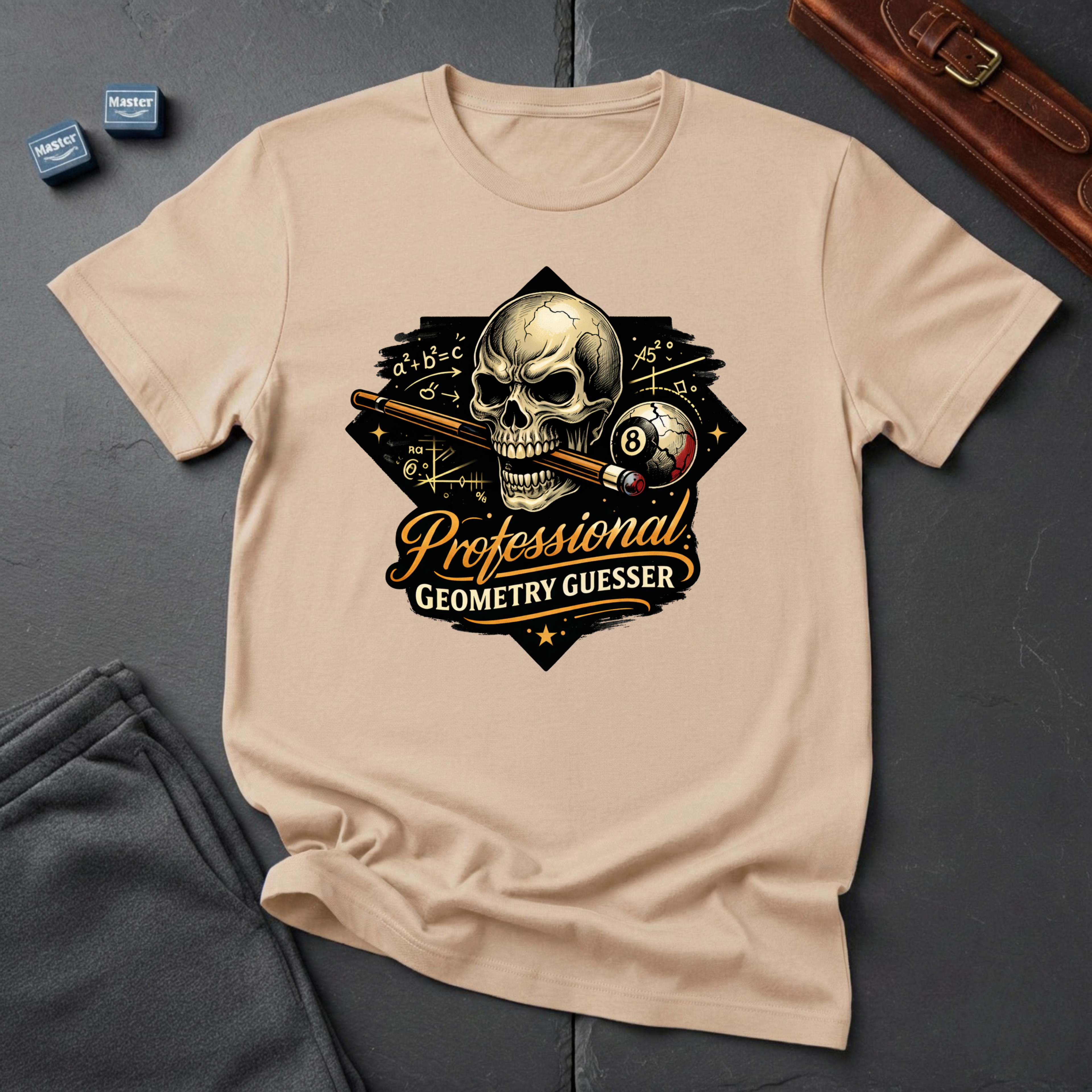 Professional geometry guesser T-shirt