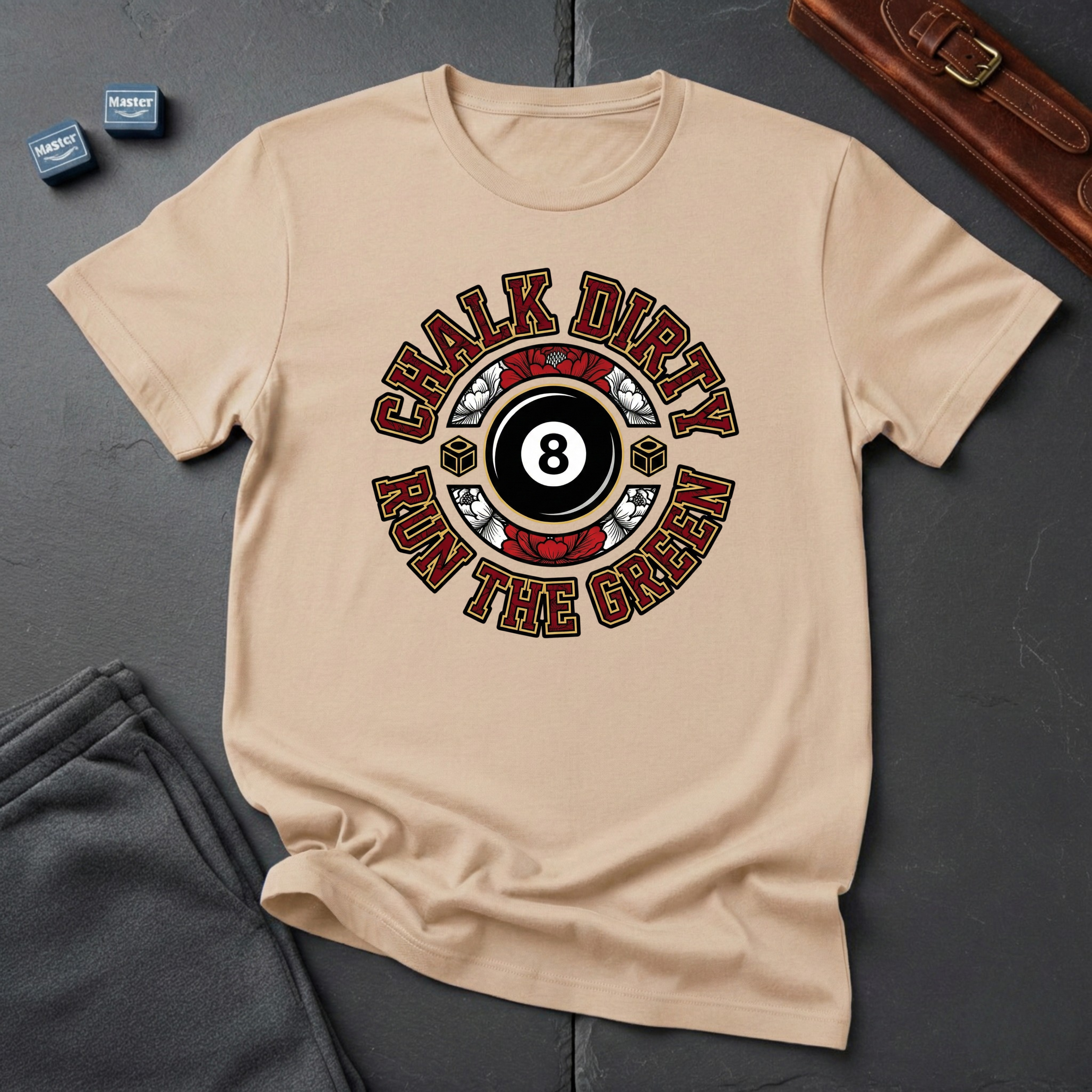 Run the green T-shirt