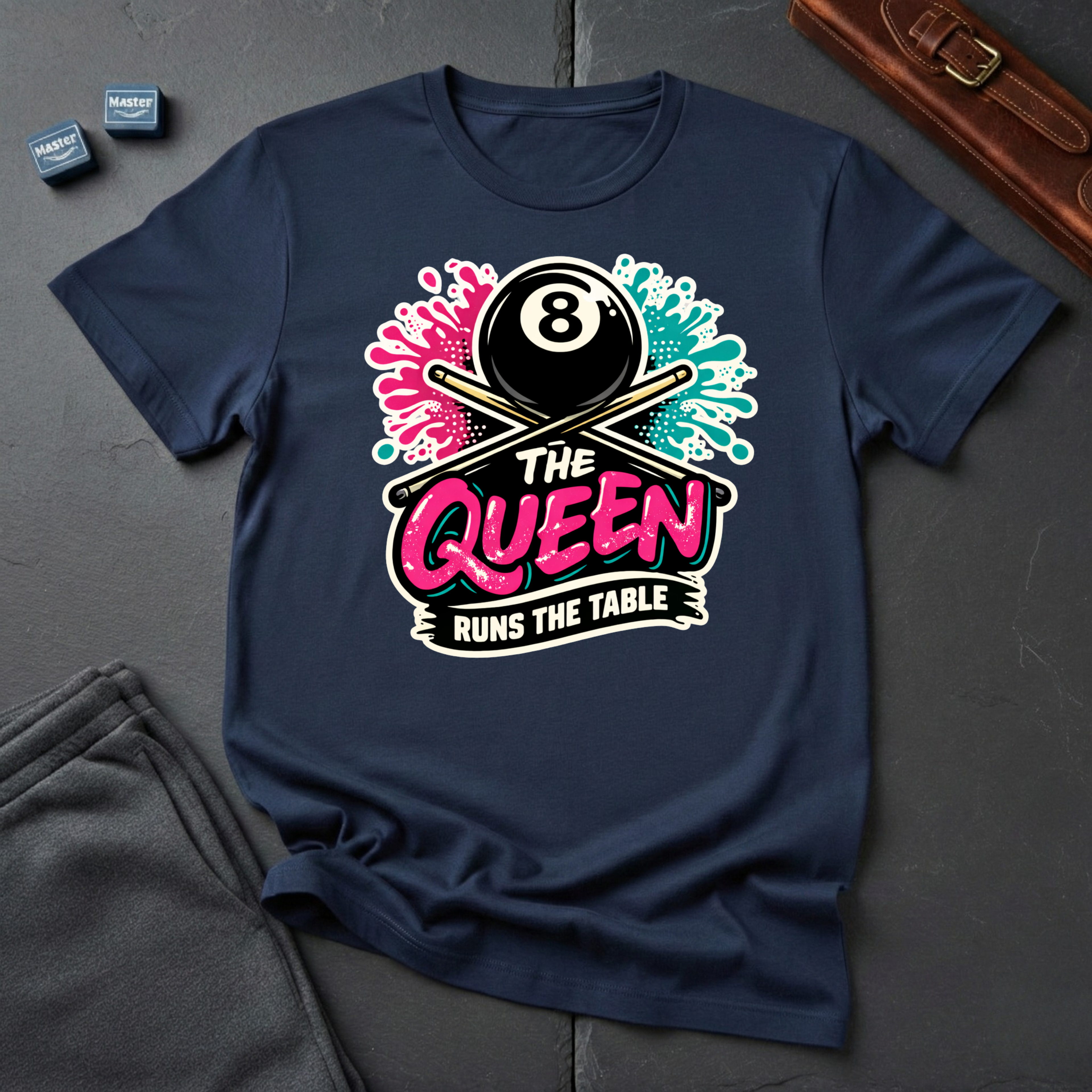 The queen runs T-shirt