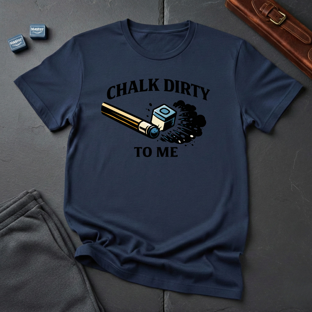 Real chalk dirty to me T-shirt