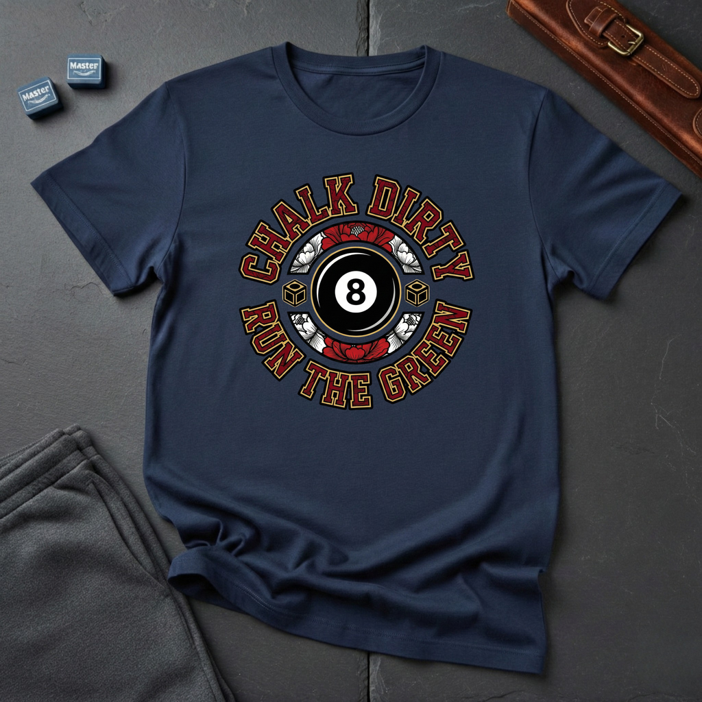 Run the green T-shirt