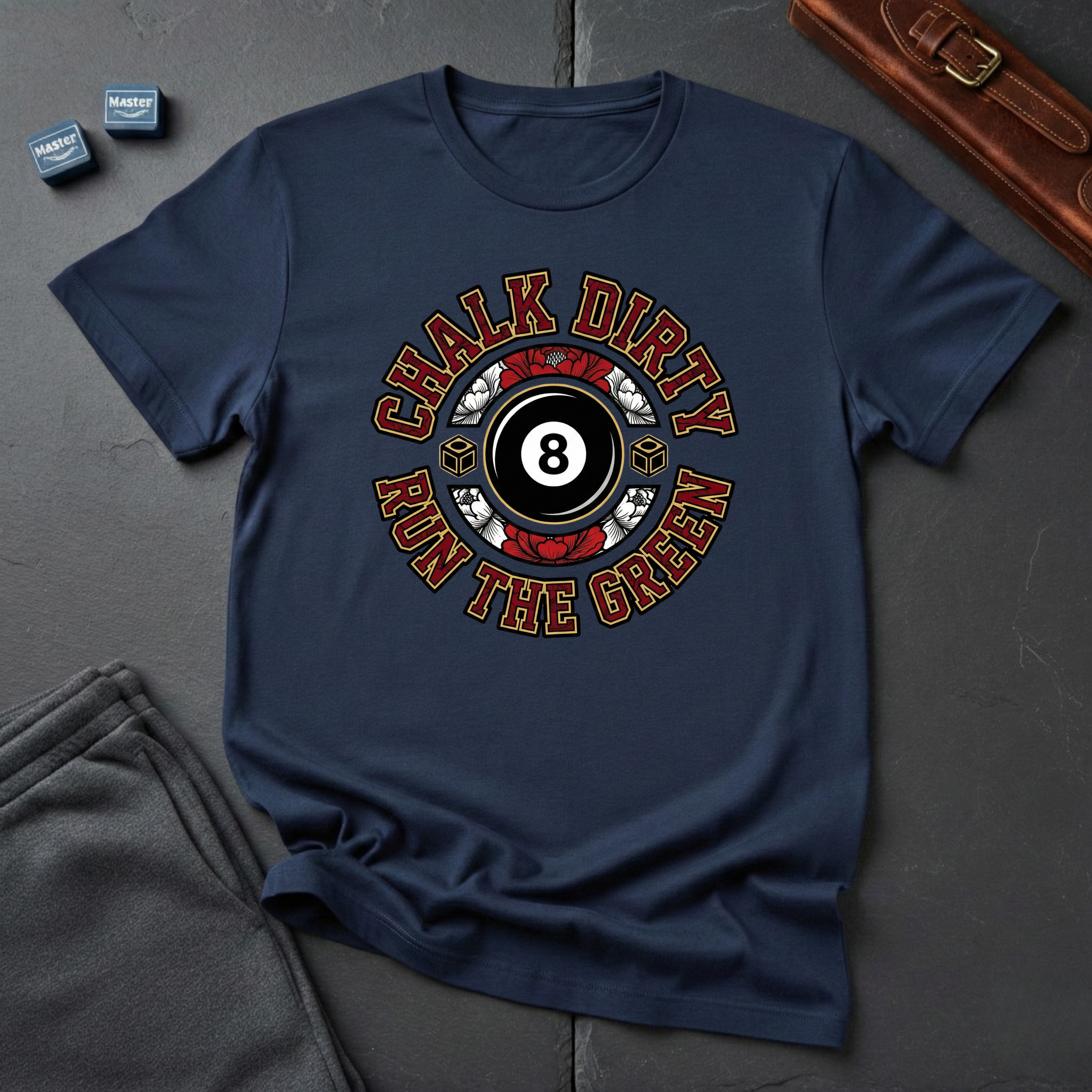 Run the green T-shirt