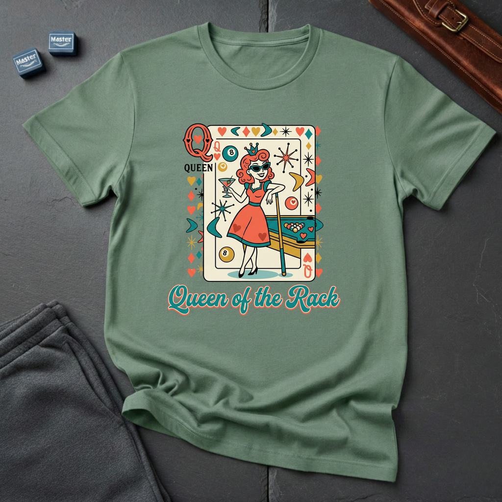 the queen of the rack T-shirt