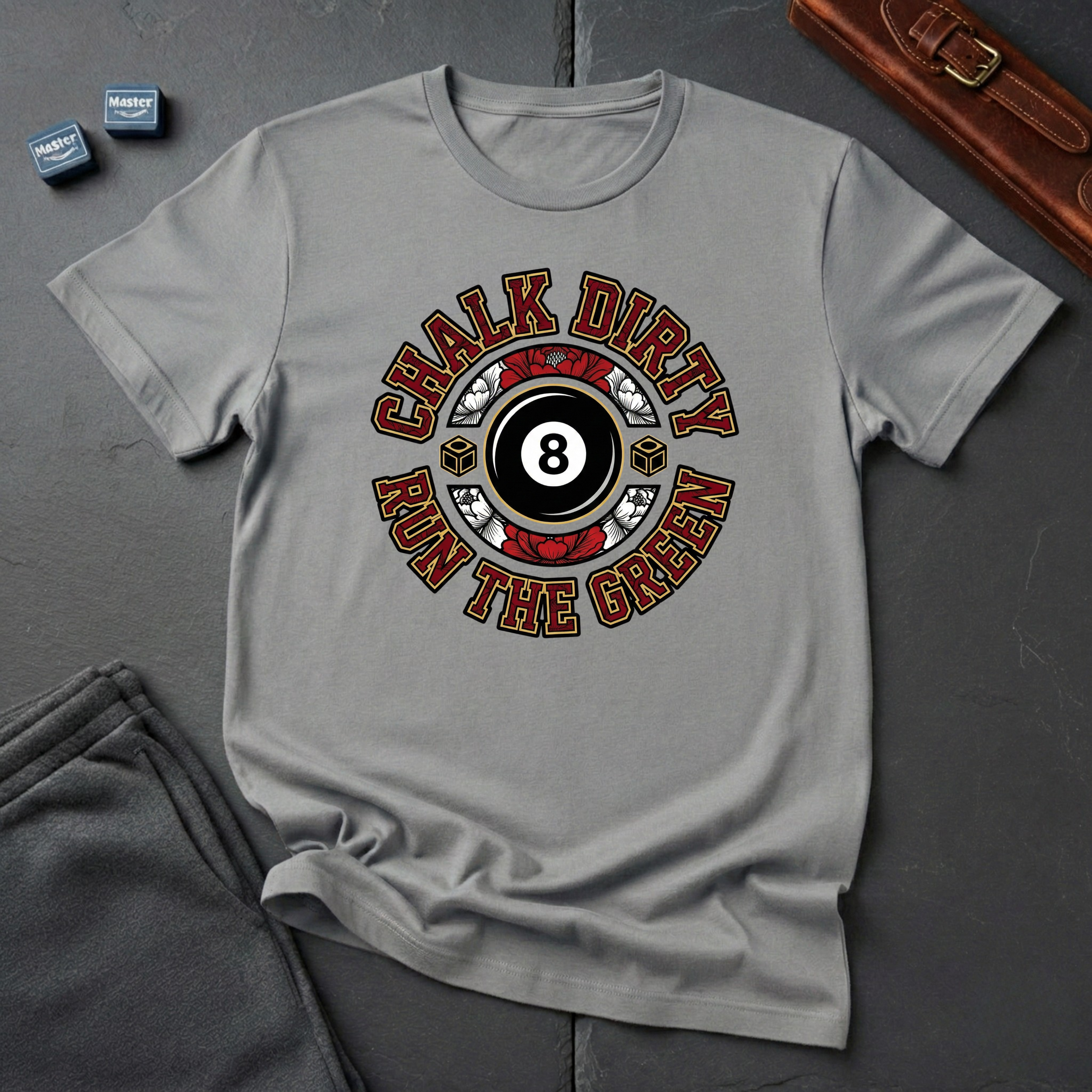 Run the green T-shirt