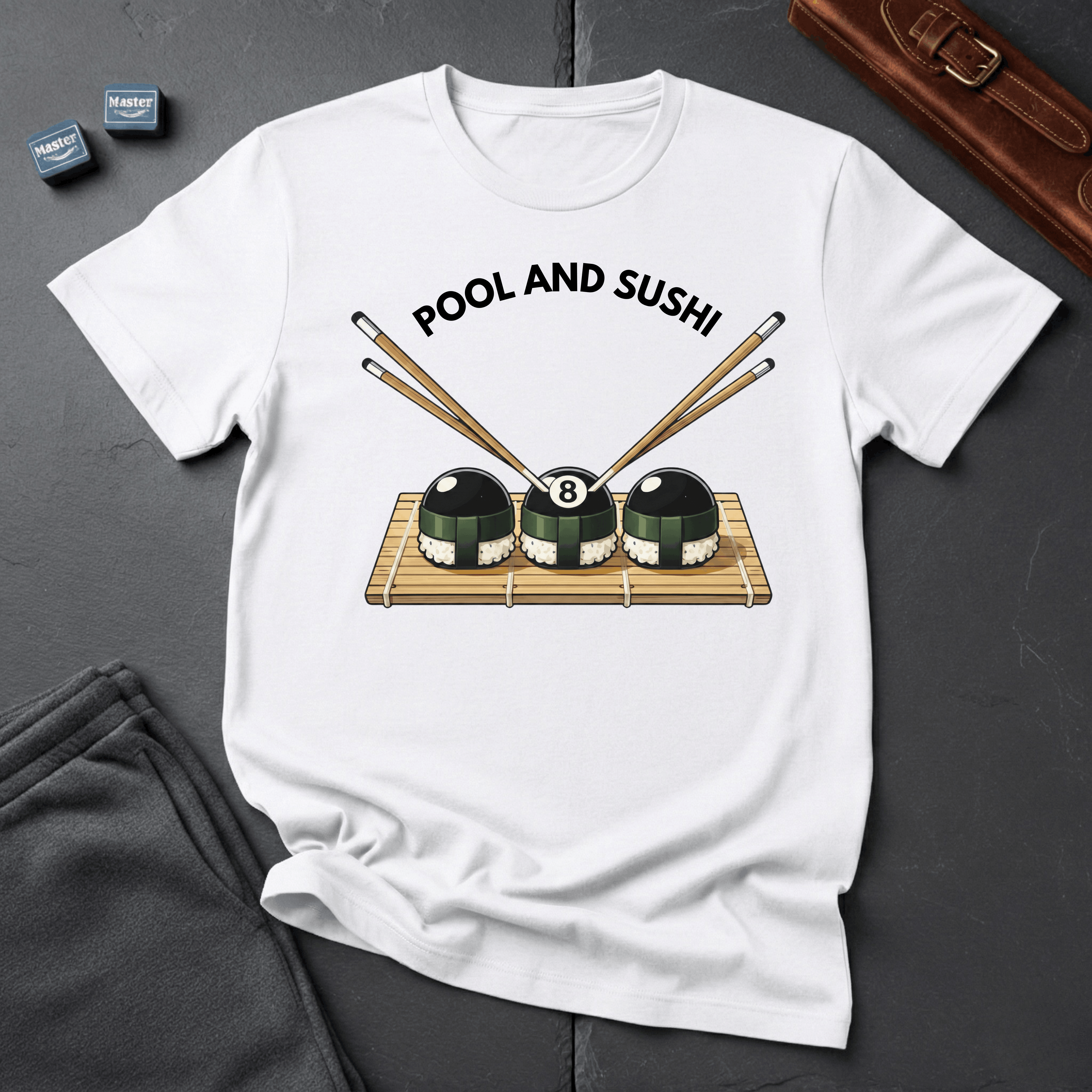 Pool and sushi T-Shirt