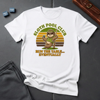 Sloth pool club T-shirt