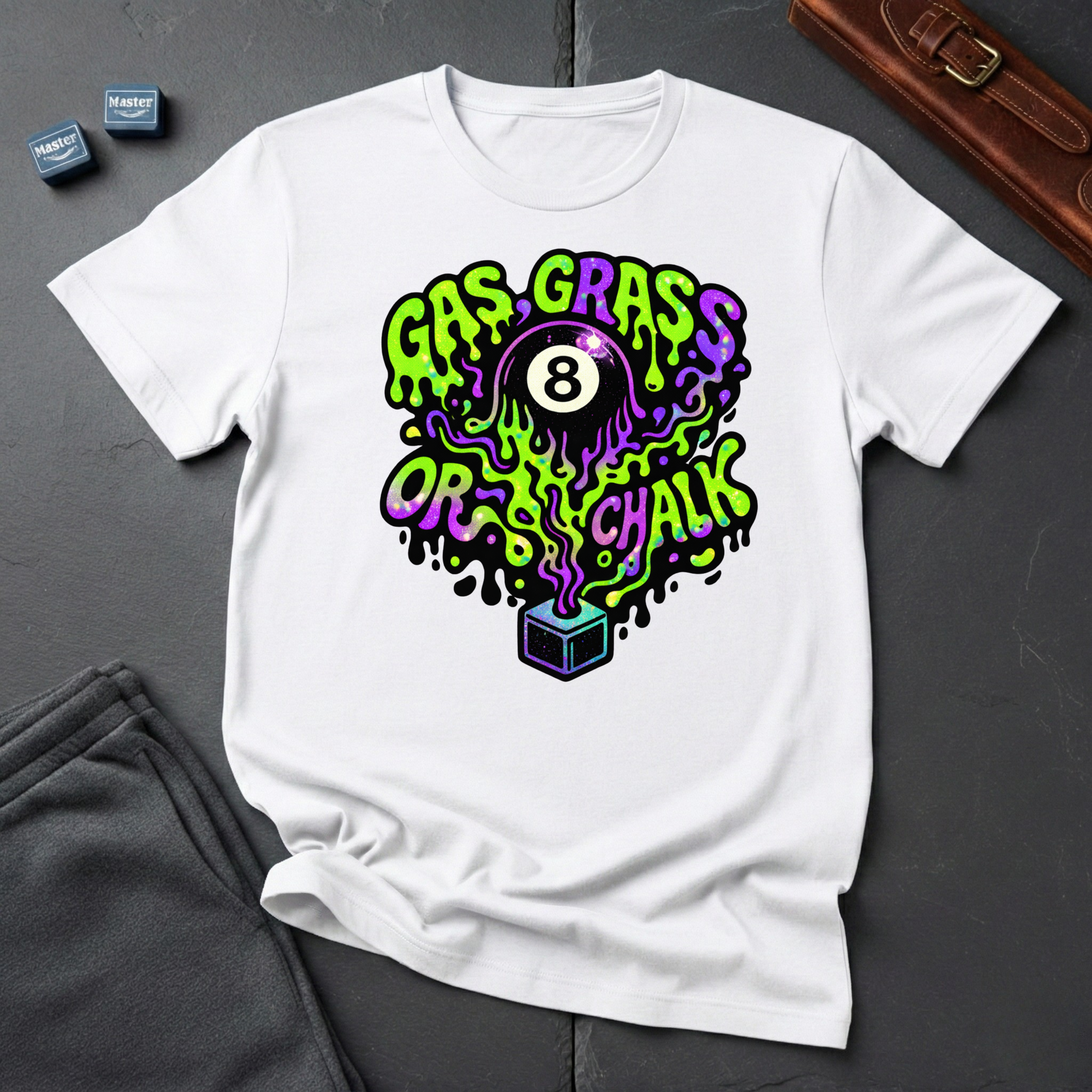 Glossy green T-Shirt